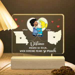 Custom Map Gifts For Couple LED Light 02kati241224hg - Led Night Light - GoDuckee