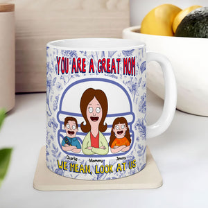 Mom Coffee Mug - Personalized Gifts For Mom 01nati030425hg - Coffee Mug - GoDuckee