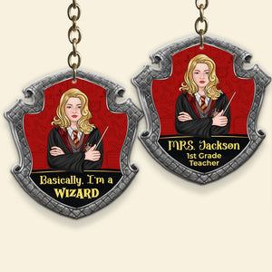Magic Teacher 01HUDT140823TM Personalized Keychain, Gifts For Teacher - Keychains - GoDuckee