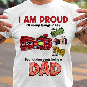 I Am Proud Of Many Things In Life, Gift For Dad, Personalized Shirt, Fist Bump Dad Shirt 06DNTI190523HA - Shirts - GoDuckee