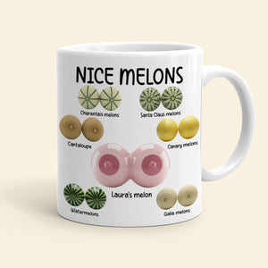 Funny Melon Coffee Mug - Personalized Gifts For Her Coffee Mug 01OHTI241125 - Coffee Mug - GoDuckee