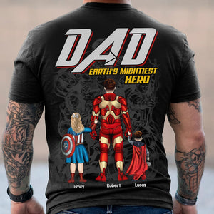 Personalized Gifts For Dad Earth's Mightiest Hero Shirt 02toti240524pa Father's Day - 2D Shirts - GoDuckee