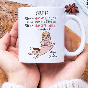 Personalized Gifts For Couples Coffee Mug One Reason Why I Love You - Coffee Mugs - GoDuckee