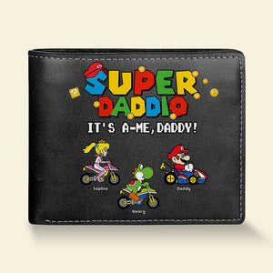 Personalized Gifts For Dad Leather Wallet 01NATI040524 Father's Day - PU Leather Wallet - GoDuckee