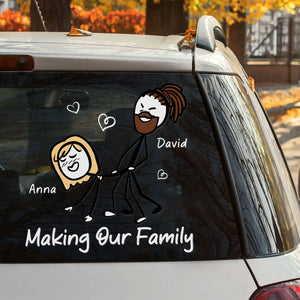 Personalized Gifts For Couple Car Decar 03toti170624hh - Decal Sticker - GoDuckee