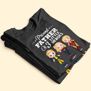 Personalized Gifts For Father & Mother Shirt Proud Father 01KATI010224PA - 2D Shirts - GoDuckee
