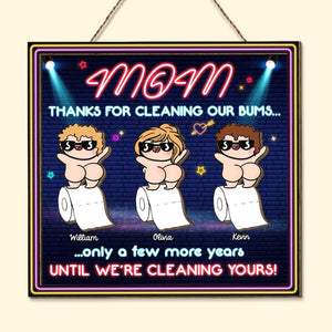 Personalized Gifts For Mom Wood Sign 03OHTI150324 Mother's Day - Wood Signs - GoDuckee