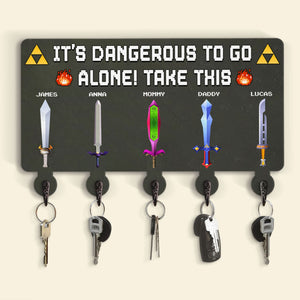 Personalized Gifts For Family Wood Key Hanger 01ohti060624 - Wood Sign - GoDuckee