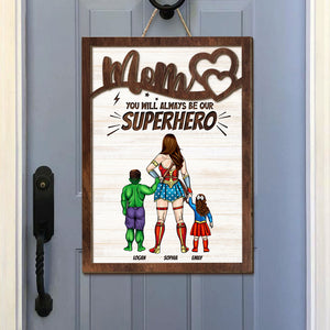 Personalized Gifts For Mom Wood Sign Happy Mother's Day 05NATI240124PA - Wood Signs - GoDuckee