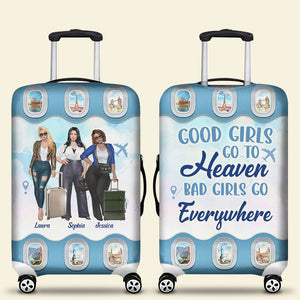 Traveling, Good Girls Go to Heaven, Bad Girls Go Everywhere, Personalized Luggage, Traveling Lover Gift - Tote Bag - GoDuckee