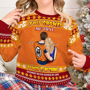 Couple- Personalized 3D Knitted Ugly Sweater- Gift For Him/ Gift For Her- Couple Sweater-01kati241123hh - AOP Products - GoDuckee