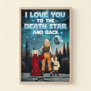 Personalized Gifts For Mother Canvas Print I Love You 04KATI210224HHHG - Canvas Print - GoDuckee