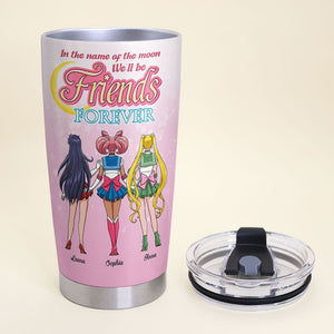 Personalized Gifts For Friends Tumbler We'll Be Friends Forever 05HUTI190224HH - Tumbler Cups - GoDuckee