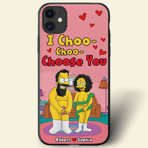 Personalized Gifts For Couple Phone Case 05nati020724 I Choose You - Phone Case - GoDuckee