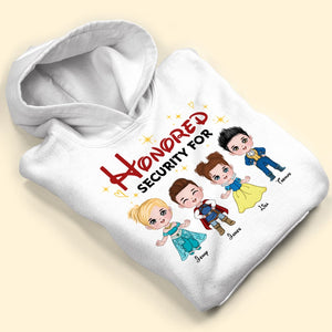 Personalized Gifts For Fathers Shirt Honored Security 06TOTI170124PA - 2D Shirts - GoDuckee