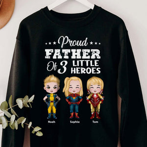 Personalized Gifts For Dad Shirt Proud Father 012KATI010224PA Father's Day - 2D Shirts - GoDuckee