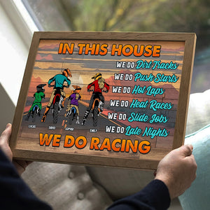 Personalized Gift For Motocross Family Canvas Print We Do Racing 03TOTI080124TM - Poster & Canvas - GoDuckee