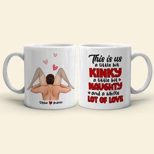 Couple, This Is Us Little Bit kinky, Personalized Mug, Couple Mug - Coffee Mug - GoDuckee