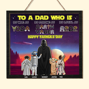 Personalized Gifts For Dad Wood Sign 052TOTI150324HHHG Father's Day - Wood Signs - GoDuckee