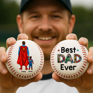 Super Dad Baseball - Personalized Gift For Dad 01ACHU290425PA - Baseball - GoDuckee