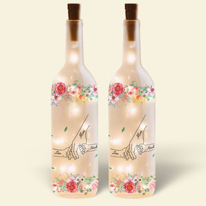 Personalized Gifts For Mom Bottle Lamp 03huti170225 - Bottle Lamp - GoDuckee