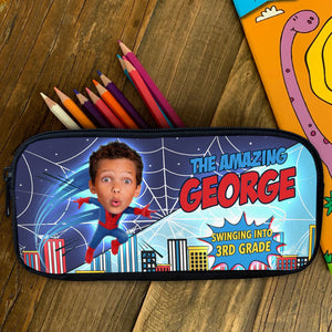 Amazing Grade Pencil Case - Custom Photo Gifts For Kids 04tgti260625 - Pencil Case - GoDuckee