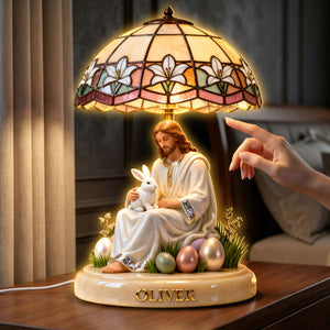 Easter Faith Light Box Personalized Gifts For Christian 02PGTI120226 - Light Box - GoDuckee