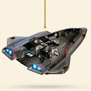 Gift For TV Series Lover, Personalized Acrylic Ornament, Isometric Room Ornament, Christmas Gift 01QHTI201123 - Ornament - GoDuckee