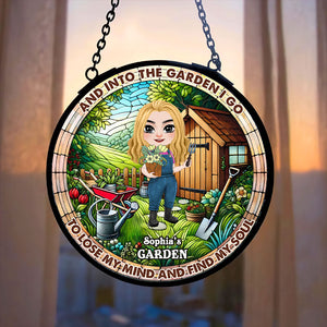 Personalized Gifts For Gardener Stained Glass, Gardening & Plants Lover 01qhti251224 - Ornament - GoDuckee