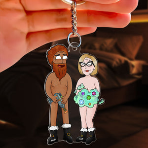 Personalized Gifts For Couples Acrylic Keychain 02ACTI191224HG - Keychains - GoDuckee