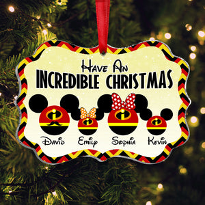 Christmas Gifts For Family 02OHDT271023 Personalized Medallion Ornament - Ornament - GoDuckee