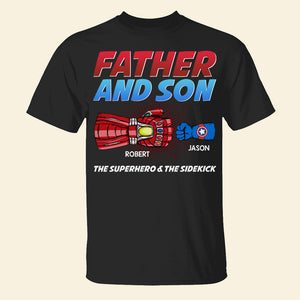 Father And Children, Personalized Shirt, Gifts For Dad 04NADT180523HA - Shirts - GoDuckee