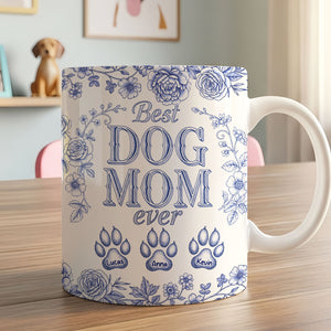 Dog Mom Coffee Mug - Personalized Gifts For Dog Lovers 03pgti160725 - Coffee Mug - GoDuckee