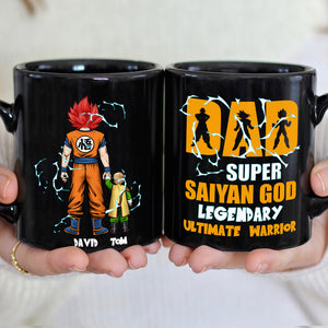 Legend Of Family 05QHDT310523HH Personalized Coffee Black Mug - Coffee Mug - GoDuckee
