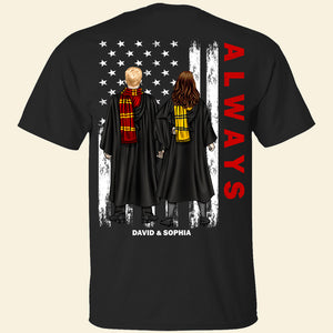 Couple Always And Forever 06HUDT150523TM Personalized Shirt, Gifts For Him Gifts For Her - Shirts - GoDuckee