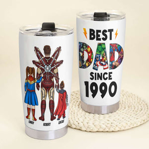 Best Dad Personalized Tumbler Cup, Gift For Father's Day-2OHTI230523 - Tumbler Cup - GoDuckee