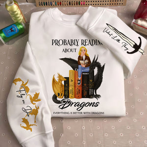 Personalized Gifts For Book Lover Shirt 05huti070325pa - AOP Products - GoDuckee