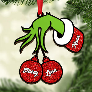 Christmas Gift For Family 04HUDT250823 Personalized Wood Ornament - Ornament - GoDuckee