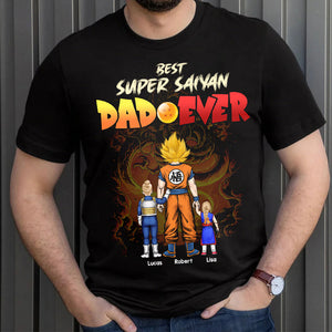 Best Dad Ever Personalized Shirt 03HUTI310523HH GRER2005 - Shirts - GoDuckee