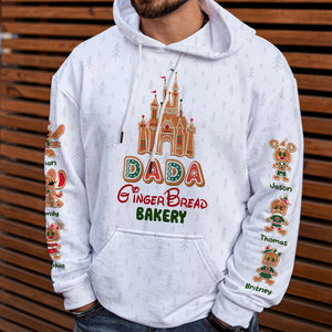 Family Ginger Bread Bakery, 02ACDT051023 Personalized Shirt, Christmas Gift For Family - AOP Products - GoDuckee