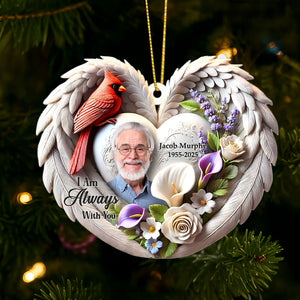 Memorial Ornament - Custom Photo Gifts For Loved Ones 01huti090925 - Ornament - GoDuckee