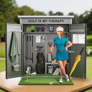 Golf Plaque - Personalized Gifts For Golf Lovers 05ohti160625 - Shaped Plaques - GoDuckee