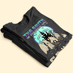 One Spook-Tacular Family, Gift For Family, Personalized Shirt, Ghost Family Shirt, Halloween Gift - Shirts - GoDuckee