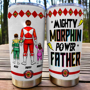 Power Father Tumbler - Personalized Gifts For Dad 01huti170525 - Tumbler Cup - GoDuckee