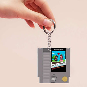 Romantic Couple, I Love You So Much, Personalized Keychain, Gifts For Couple, 04qhhn140723 - Keychains - GoDuckee