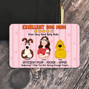 Personalized Gifts For Mom Wallet Card Excellent Dog Mom 07xqti200125pa - Wallet Card - GoDuckee