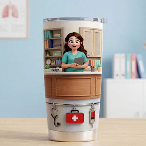 Nurse Life 20oz Tumbler - Personalized Gift For Nurses 04KITI311225 - Tumbler Cup - GoDuckee