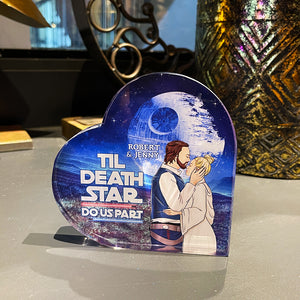 Galaxy Couple happc-06huti261222tm Personalized Plaque - Decorative Plaques - GoDuckee