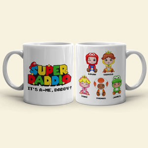 It's A-Me, Daddy, Personalized Mug, Gift For Family, 03huti220523ha - Coffee Mug - GoDuckee