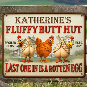 Personalized Funny Gifts For Farmers Metal Sign 01ohti110425 Chicken Lovers - Metal Signs - GoDuckee